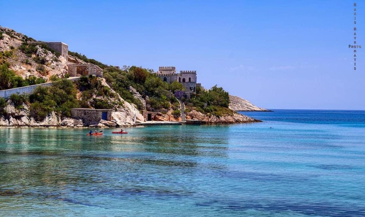 Ostraco Syros Villa Vari  Exterior photo